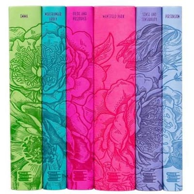 Jane Austen Boxset door Jane Austen Paperback Boek 9781667210506