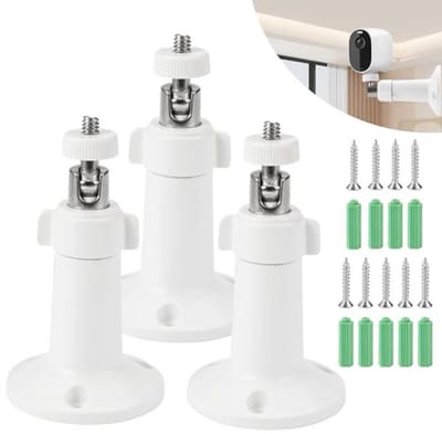 Verstelbare camerawandhouder 360 graden - 3 stuks