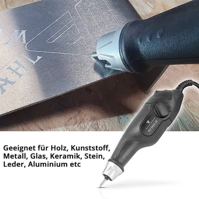 STAHLWERK graveermachine GM-3600 ST met 24 W elektrische graveur | Gravurepen | Graveerapparaat | Graveerapparaat |