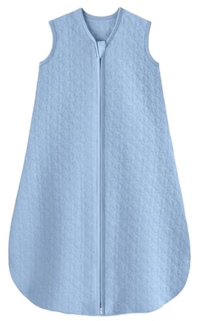 SnelShoppen - Baby Slaapzak 0-6 maanden, 1,0 TOG, 67 cm, Blauw, Geschikt voor Jongens en Meisjes, Ademend en Veilig, Perfect voor Thuis en Op Reis