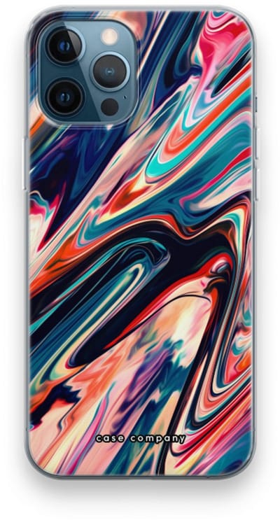Case Company® - Hoesje geschikt voor iPhone 12 Pro hoesje - Quantum Being - Soft Cover Telefoonhoesje - Bescherming aan alle Kanten en Schermrand