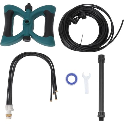 Staand Nevelkoelsysteem Draagbare Staande Nevelaars voor Patio Achtertuin Zwembad Veranda US Standard Thread
