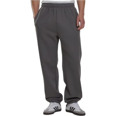 Urban Classics - Fluffy Heren joggingbroek - S - Grijs