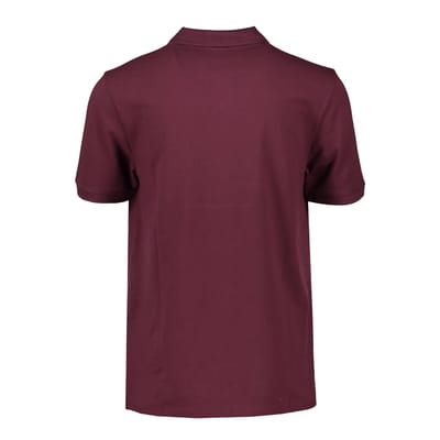 Lyle & Scott Heren Tonaal Eagle Poloshirt (Bourgondië)