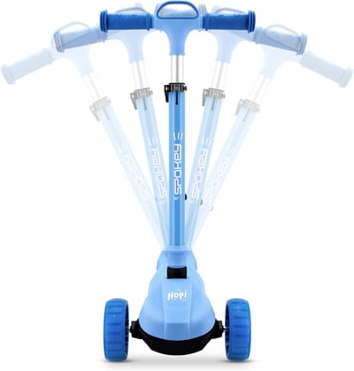 Spokey Hopi Step - Blauw - Verstelbaar stuur - Opvouwbaar - 3 wielen
