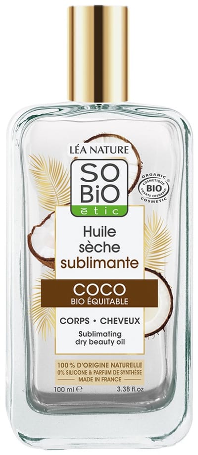 Léa Nature SO BIO étic Biologische Kokosnoot Sublimerende Droge Olie 100 ml