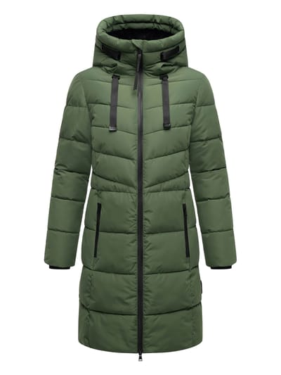Marikoo Natsukoo dames winterjas – warm, teddyvoering & capuchon