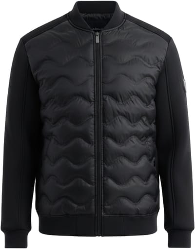 OMBRE Jas - Rits - Effen Zwart M