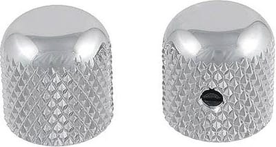 Allparts MK0110010 Chroom Dome Knoppen - 2 Stuks