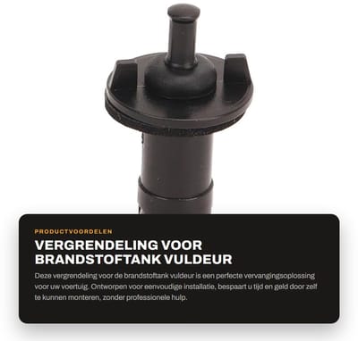 Dailygoods- Vuldeur Vergrendeling - Vervanging voor Chevy Aveo/Sedan/Hatchback - ABS Kunststof - Eenvoudige Installatie - OEM Pasvorm - Probleemloze Vervanging - Tankklep