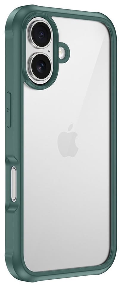 Mobiq - Rugged 360 Graden Full Body geschikt voor iPhone 17 Hoesje - groen