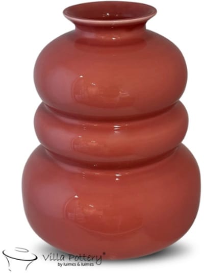 Vaas - Villa Pottery - Decoratie - Woondecoratie - Keramiek - Waterdicht - Bolla Vie 1_2 Pink