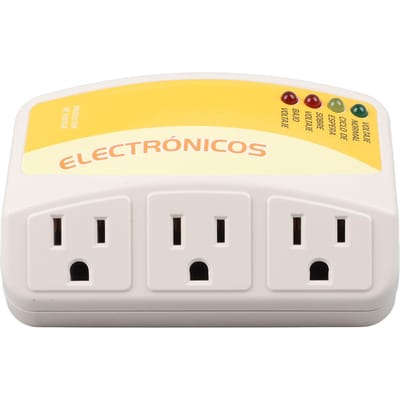 3 Stopcontact Stekkerdoos Overspanningsbeveiliger Overbelastingsbeveiliging   1440W Spanningsbeveiliger voor Thuis