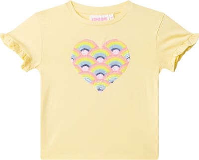 Someone FARO-SG-02-A Meisjes T-shirt - LIGHT YELLOW