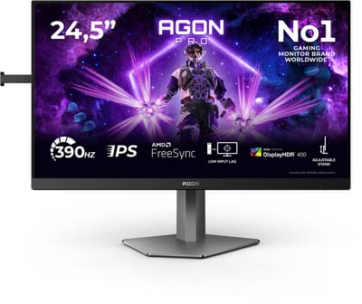 AOC AGON PRO AG256FS - Full HD E-Sports Gaming Monitor - 390hz - 24.5 inch
