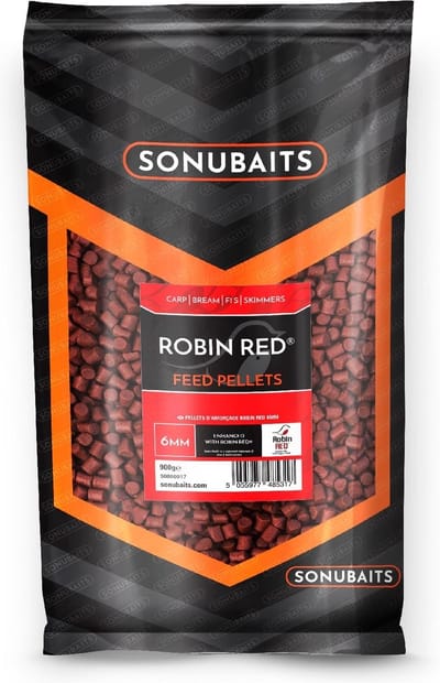 Sonubaits Robin Red Feed Pellet 900Gr 6 mm