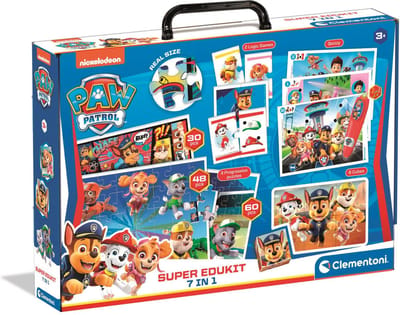 Clementoni Paw Patrol - Super Edukit - 7 spelletjes in 1 - Educatief Speelgoed - Pratende Pen - Vanaf 3 jaar