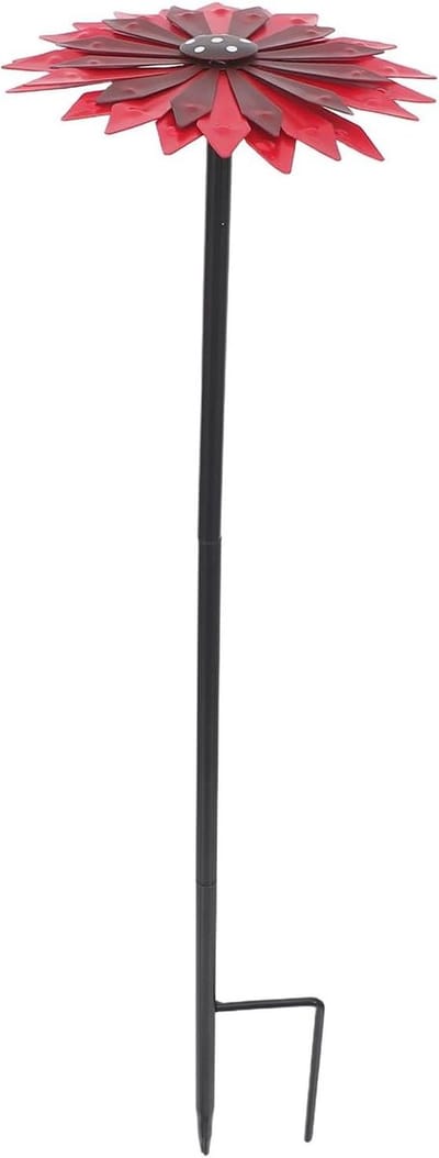 Metalen Tuinsteker Voor Buiten Weerbestendig Lente Tuindecoratie Decoratieve Bloemen Kunst Voor Tuin Patio Pad