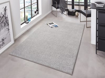 Flycarpets Laagpolig Velours Vloerkleed - Designer Pure - Grijs 200x300 cm