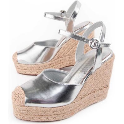 Alpargata De Cuña Para Mujer. Montevita Balenci 102927 38 white