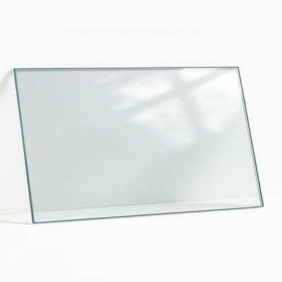 Wallfluent - Tafelblad Glas - 120x80 cm - Transparante Glasplaat - Rechthoekig Tafelblad Glas - Glazen Plaat - Gehard Glazen Tafelblad Voor de Eettafel in de Eetkamer - Glazen Tafelblad - Gehard Glas