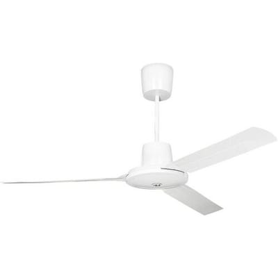 Vortice Nordik Evolution 160 WE Plafondventilator 70 W (Ø x h) 162 cm x 325 mm Wit Met wintermodus, Lampaanbouw mogelijk