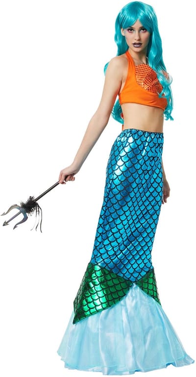 dressforfun - koningin van de golven - S/M - Verkleedkleding carnaval - Halloween - Verkleden - Feestkleding - Carnavalskleding - Feest - Partykleding