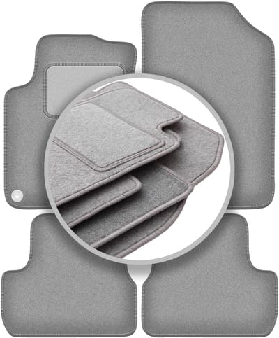 Automatten asgrijs voor: Citroen DS3 cabrio (2015-)