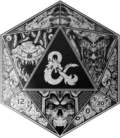 Dungeons and Dragons Puzzel 750 Stukjes - Avontuurlijke Bordpuzzel voor Volwassenen en Fans