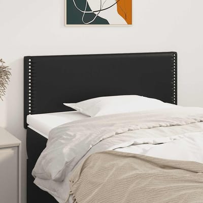 vidaXL - Hoofdbord - 100x5x78/88 - cm - kunstleer - zwart