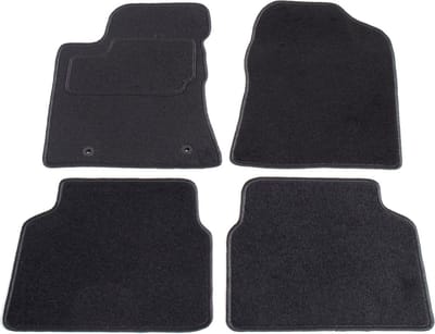 Automatten op maat - zwart stof - geschikt voor Toyota Avensis 2003-2008