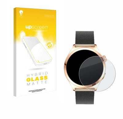upscreen - Screenprotector voor Niolina Smartwatch 1.27" - Folie Beschermfolie Beschermglas matte
