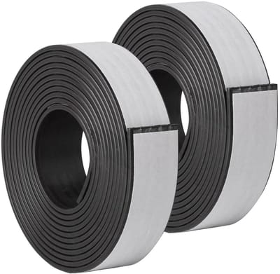 Hoge kwaliteit zelfklevende magnetische tape, 20mm x 2m, sterke lijm voor schermen en ramen, ideaal voor knutselen en bevestigen