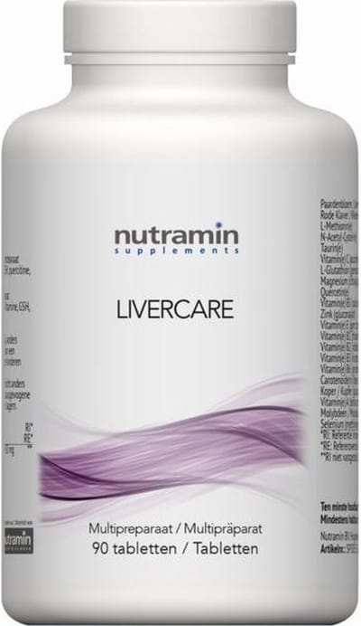 Nutramin NTM  LiverCare Tabletten 90 st