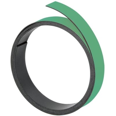 FRANKEN magneetband, (L)1.000 x (D)15 x (H)1 mm, groen