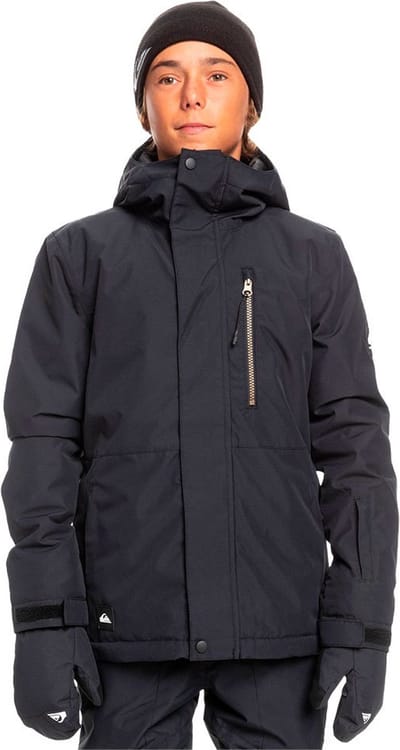 Quiksilver Mission Sld Jas Zwart 6-7 Years Jongen
