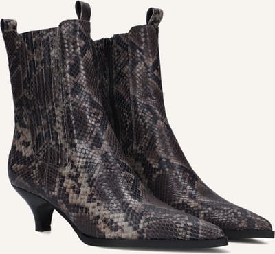 LINA LOCCHI Av 258 Enkellaarsjes - Enkelboots met rits - Dames - Bruin - Maat 38