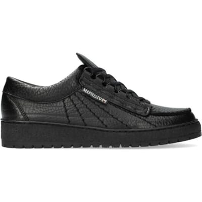 Mephisto Rainbow - heren veterschoen - zwart - maat 38.5 (EU) 5.5 (UK)