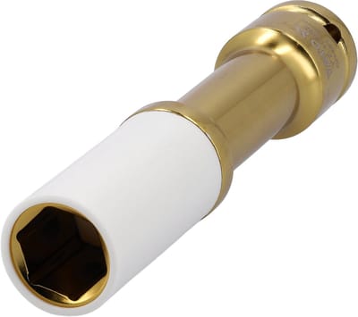 Professionele Lange Krachtdop 19 mm - Extra Lang (150 mm) - 1/2" Aansluiting - Premium 42CrMo Chroom-molybdeenstaal - Wielmoerdop voor Lichtmetalen Velgen
