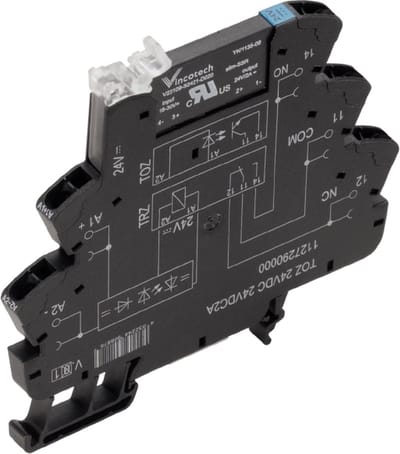 Weidmüller Halfgeleiderrelais 1127050000 0.1 A Schakelspanning (max.): 48 V/DC 10 stuk(s)