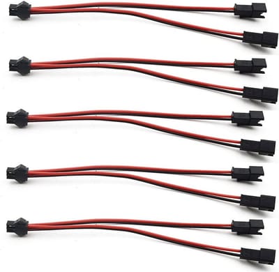 5 Stuks 15cm LED Strip Splitter 1 naar 2 Connector voor 5050 3528 5630 Eenkleurige Strips