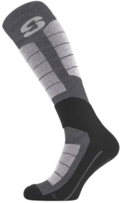SINNER SKI SOCKS MERINO SINGLE PACK - Zwart - Unisex - Maat 39-41