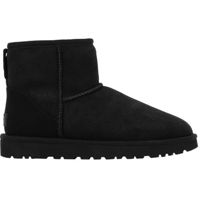 UGG® Classic Mini II voor dames  in Black, Maat 37, Dubbelzijdig