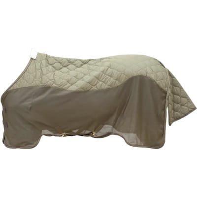 Kentucky Horsewear - Transport combo cooler fleece deken dannen groen 145-6'6