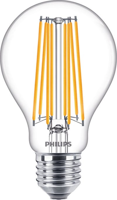 Philips Corepro LED Lamp E27 Peer Helder 17W 2452lm - 827 Zeer Warm Wit | Vervangt 150W