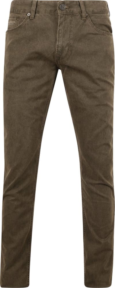 PME Legend - Nightflight Jeans Olijfgroen - Heren - Maat W 31 - L 34 - Regular-fit
