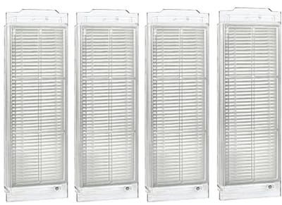 4-delige filtervervangingsset geschikt voor de Cecotec Conga 3490 stofzuiger (accessoires en onderdelen)