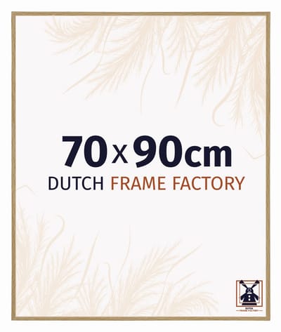 Fotolijst 70x90 cm - Kunststof - Beuken Licht - Easy