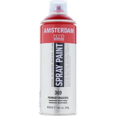Spuitbusverf - Spraypaint - #369 - Primairmagenta - Amsterdam - 400ml