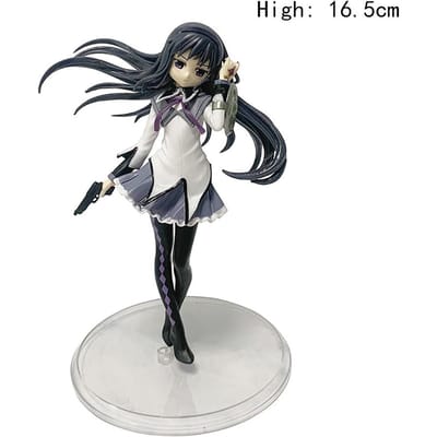 Nieuwe 17cm Akemi Homura Anime Figuur PVC Model Kawaii Decoratie Pop Verzameling Cadeau voor Fans gray